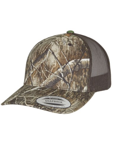 FLE-6606RC-YP Classics Realtree Camo Retro Trucker Cap
